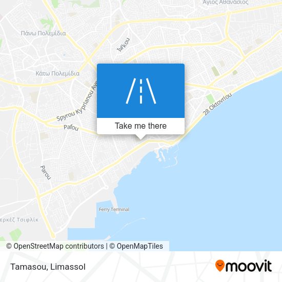 Tamasou map