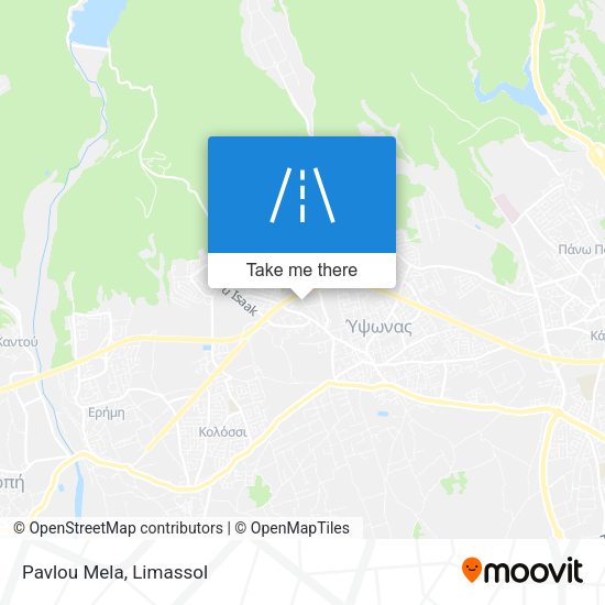 Pavlou Mela map