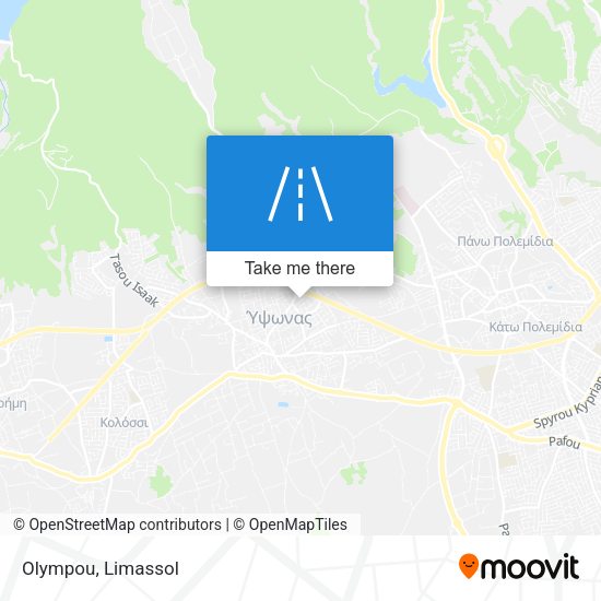 Olympou map