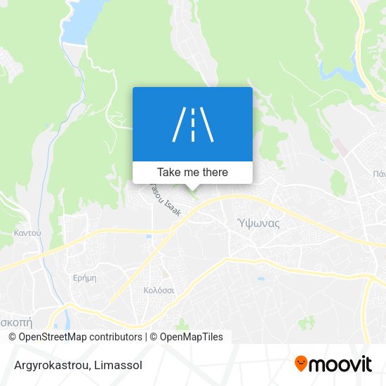 Argyrokastrou map