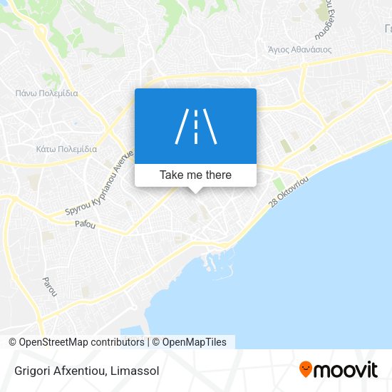 Grigori Afxentiou map