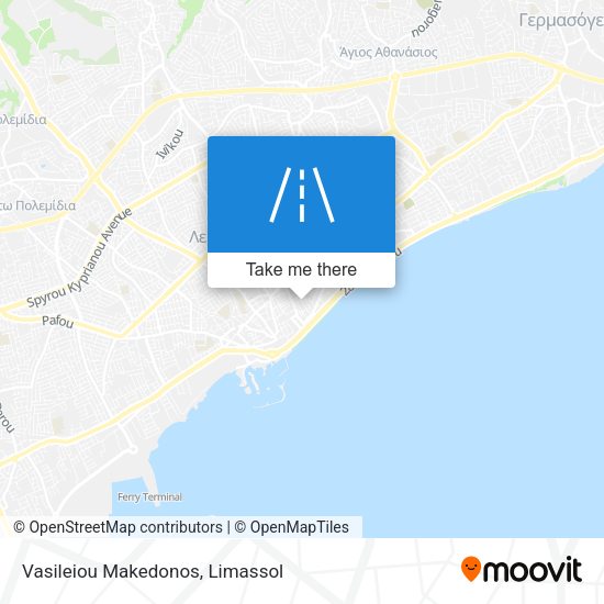 Vasileiou Makedonos map