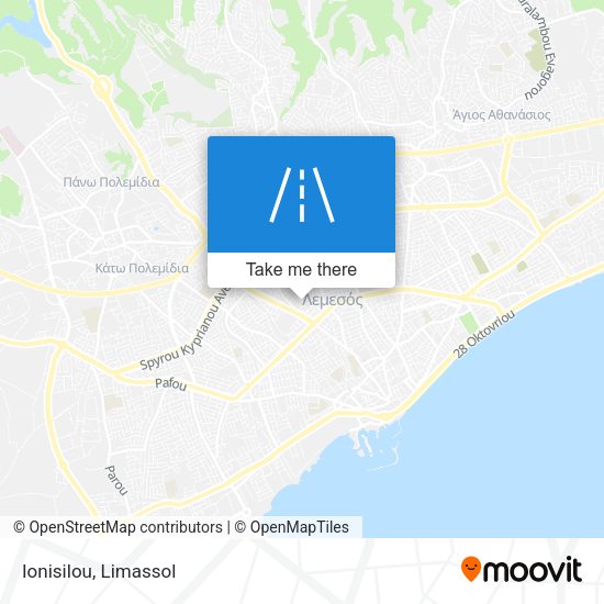 Ionisilou map