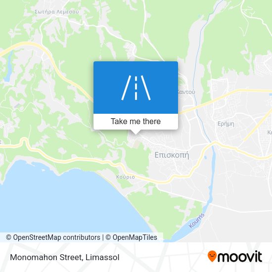 Monomahon Street map