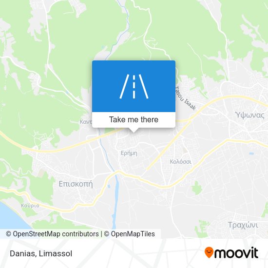 Danias map