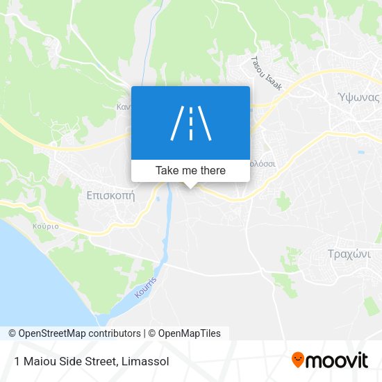 1 Maiou Side Street map