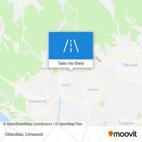 Ollandias map