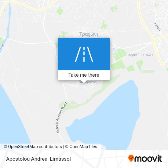 Apostolou Andrea map