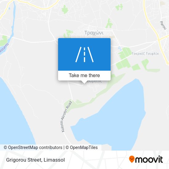 Grigorou Street map