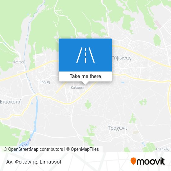 Αγ. Φοτεινης map