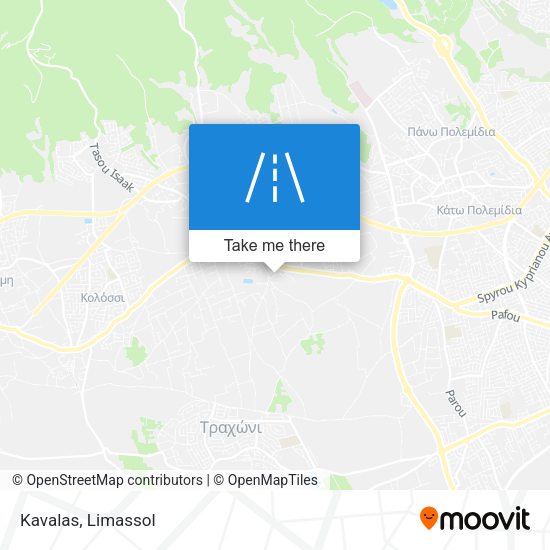 Kavalas map