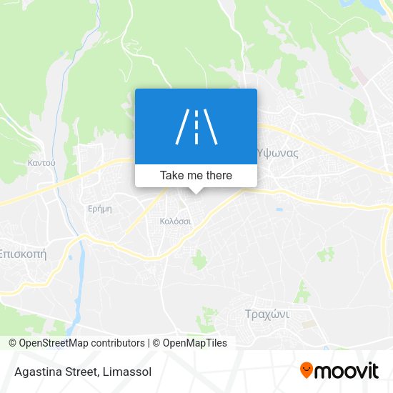 Agastina Street map