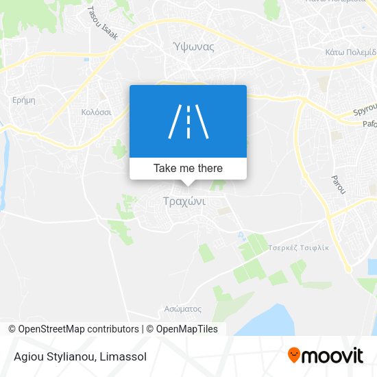 Agiou Stylianou map