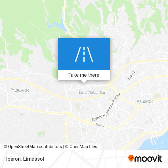 Iperon map