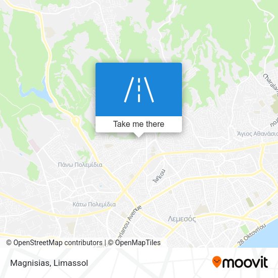 Magnisias map