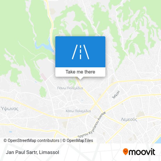 Jan Paul Sartr map