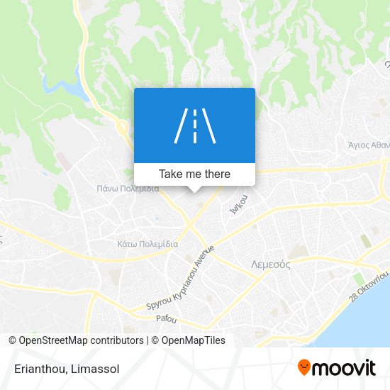 Erianthou map