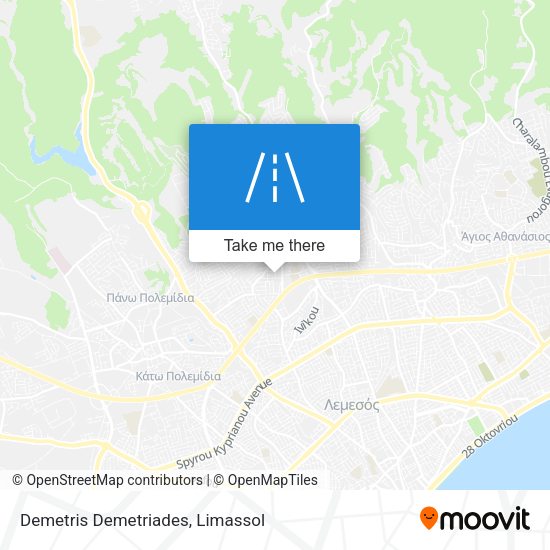 Demetris Demetriades map