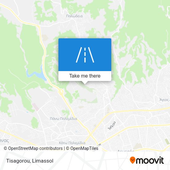 Tisagorou map