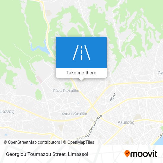 Georgiou Toumazou Street map