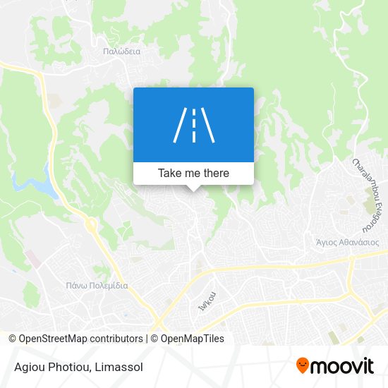 Agiou Photiou map