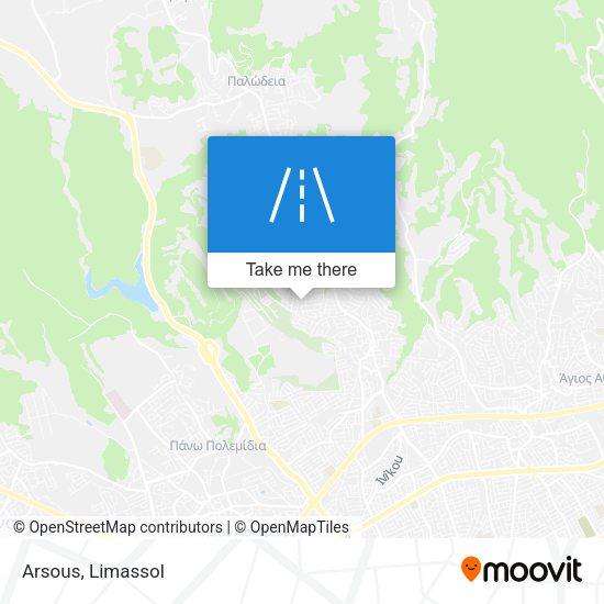 Arsous map
