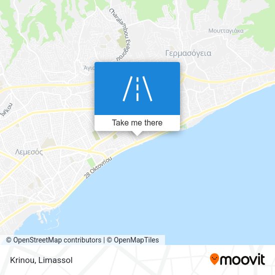 Krinou map