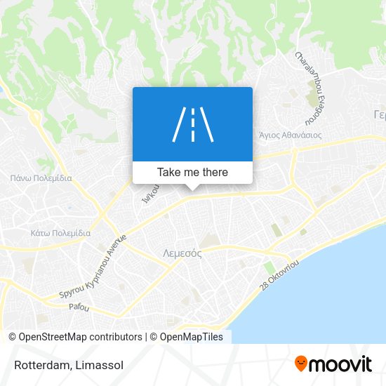 Rotterdam map
