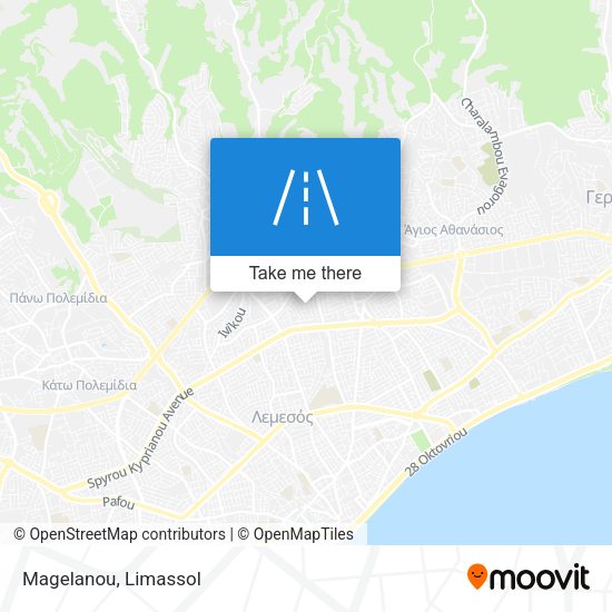 Magelanou map
