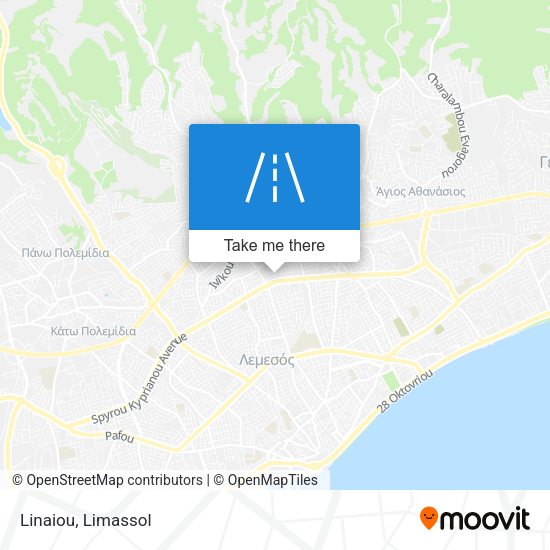 Linaiou map