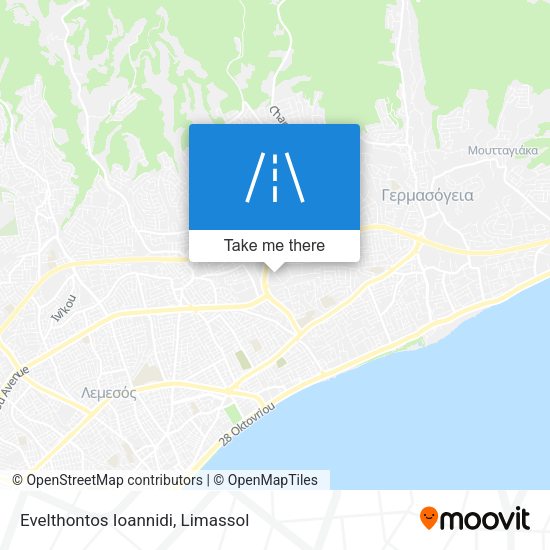Evelthontos Ioannidi map