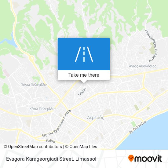 Evagora Karageorgiadi Street map