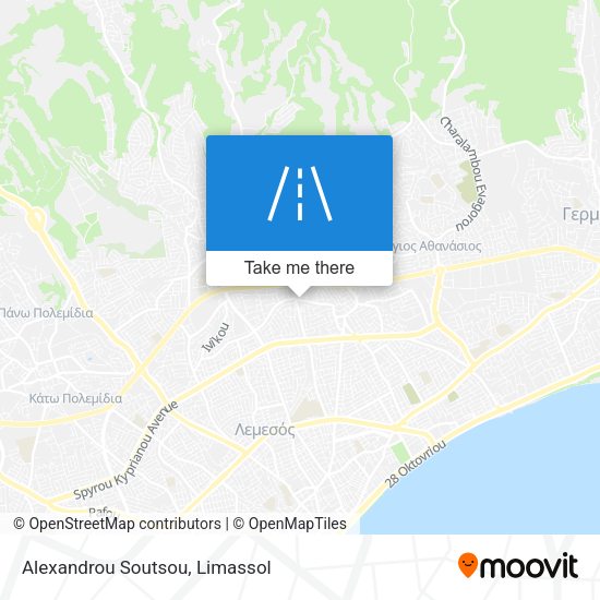 Alexandrou Soutsou map