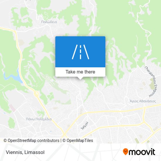 Viennis map