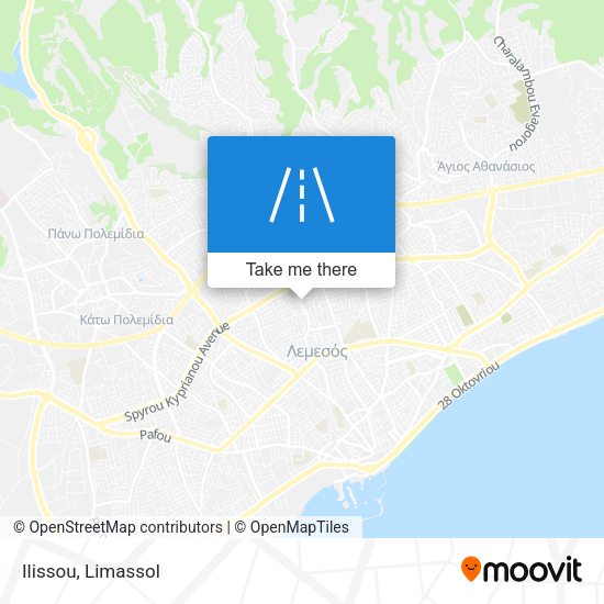 Ilissou map