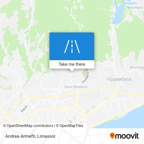 Andrea Armefti map