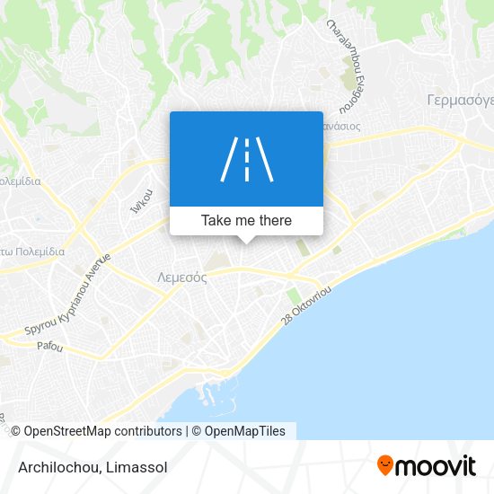 Archilochou map