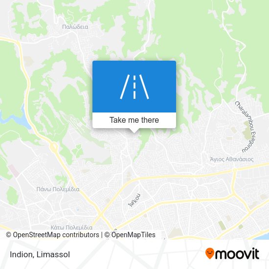 Indion map