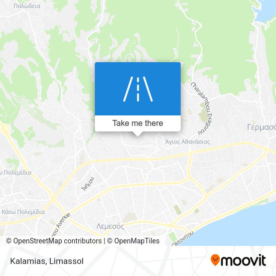 Kalamias map