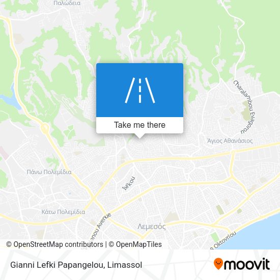Gianni Lefki Papangelou map
