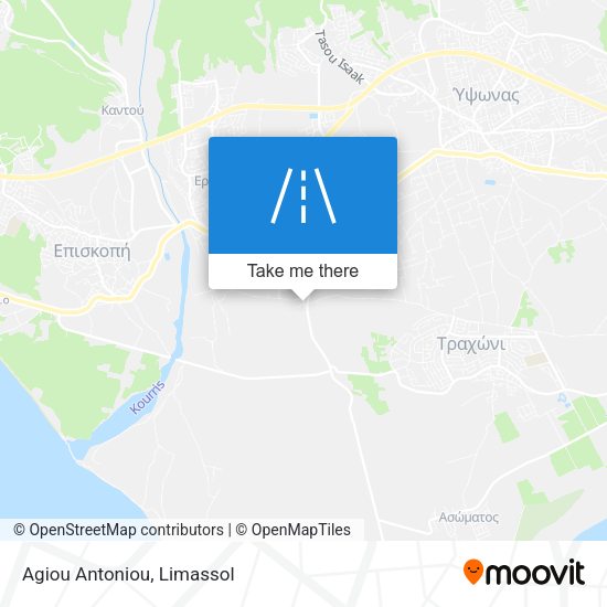 Agiou Antoniou map