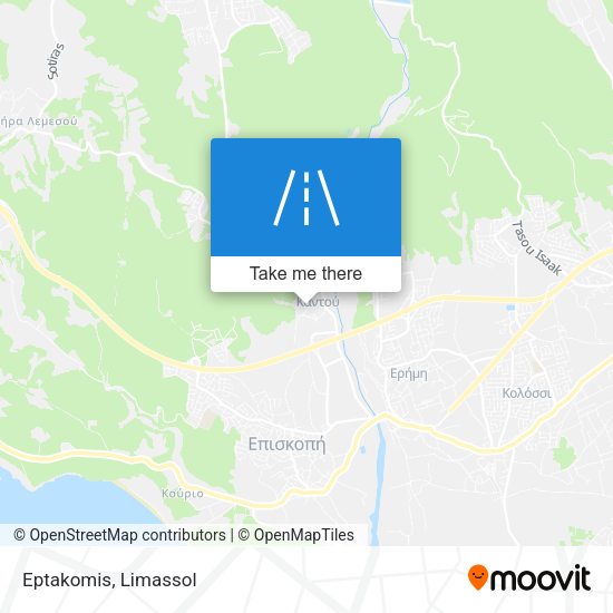 Eptakomis map