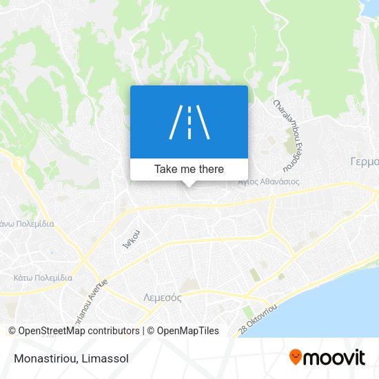 Monastiriou map