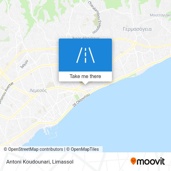 Antoni Koudounari map