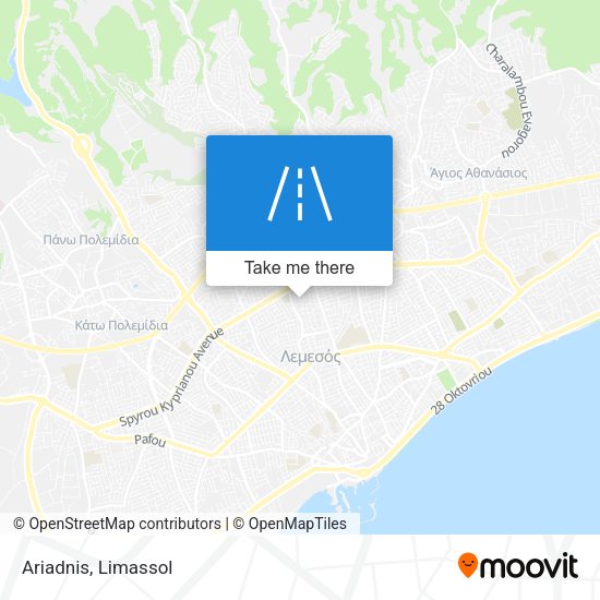Ariadnis map