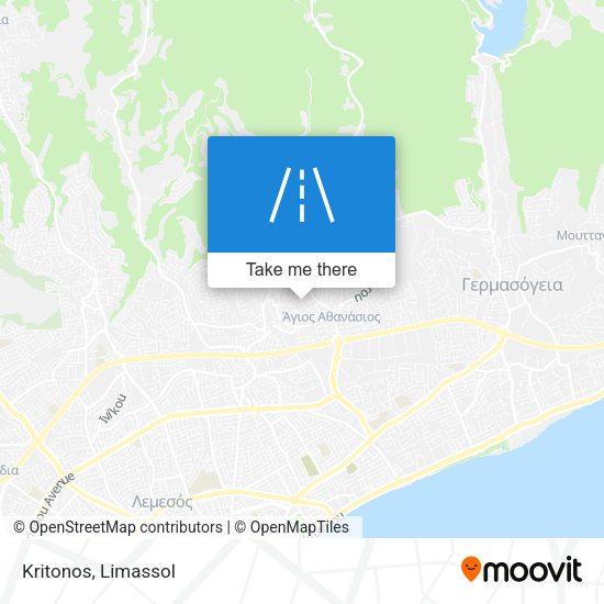 Kritonos map