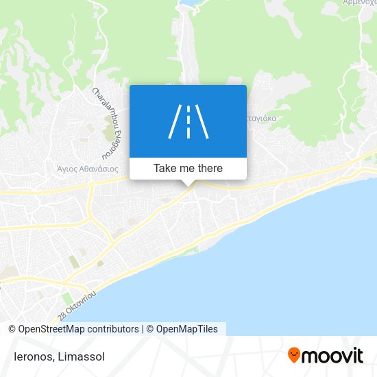 Ieronos map