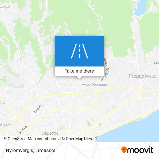 Nyremvergis map