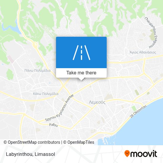 Labyrinthou map