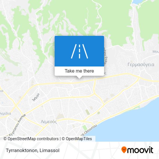 Tyrranoktonon map